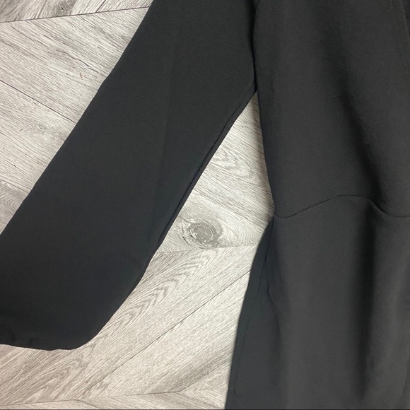 Madewell  Texture & Thread Side Tie Dress Black XS - Picture 9 of 11